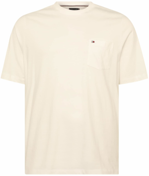 Tommy Hilfiger Big & Tall Tričko 'ESSENTIAL'  biela ako vlna