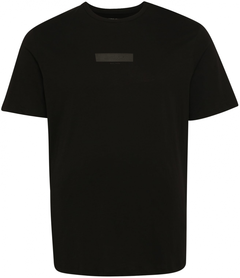 Jack & Jones Plus Tričko 'JJTAKA'  čierna