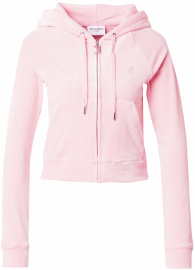 Juicy Couture Tepláková bunda 'MADISON'  ružová