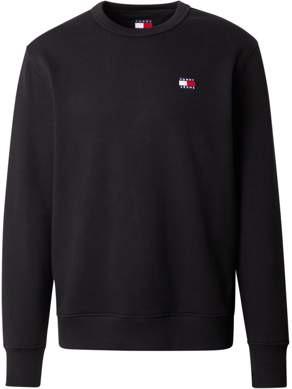 Tommy Jeans Mikina  námornícka modrá / červená / čierna / biela
