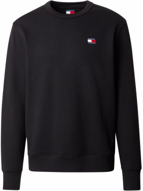 Tommy Jeans Mikina  čierna