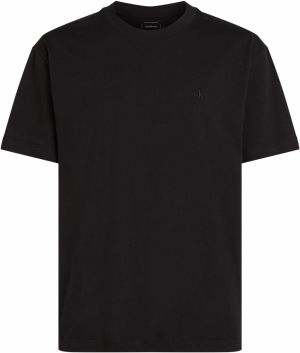 Calvin Klein Jeans Tričko  béžová / čierna / biela