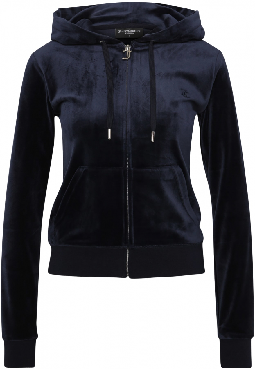 Juicy Couture Tall Tepláková bunda 'ROBERTSON'  tmavomodrá