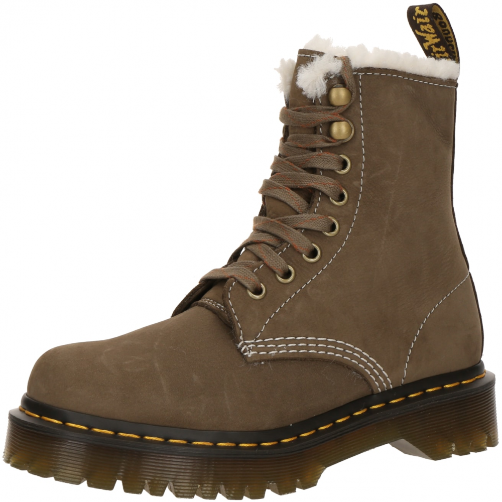 Dr. Martens Šnurovacie členkové čižmy 'Pascal Bex'  kaki