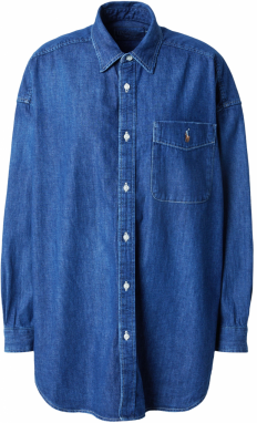 Polo Ralph Lauren Blúzka  modrá denim