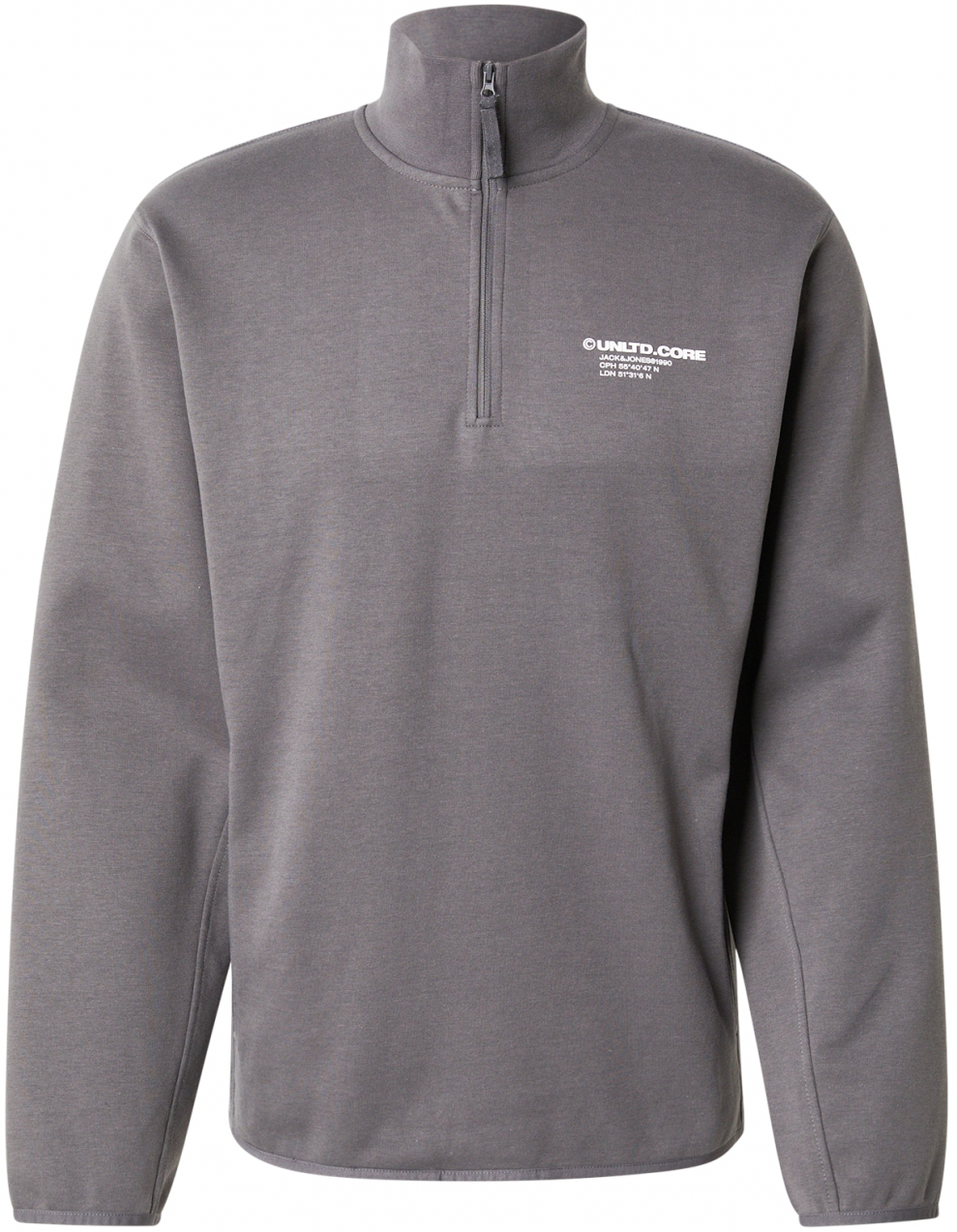 JACK & JONES Mikina 'AERO'  sivá