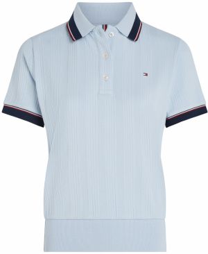 TOMMY HILFIGER Tričko  námornícka modrá / svetlomodrá / červená / biela