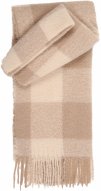 ABOUT YOU Šál 'ST0805SCARF-4'  béžová / hnedá