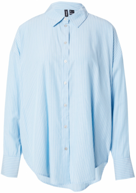 VERO MODA Blúzka 'VMNORA'  svetlomodrá / biela