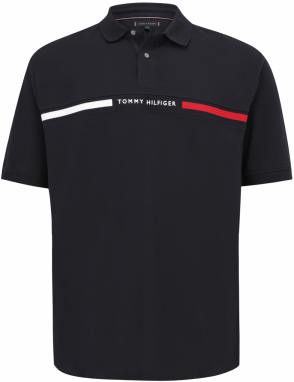 Tommy Hilfiger Big & Tall Tričko  námornícka modrá / červená / biela