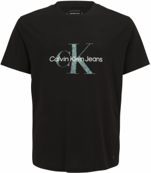 Calvin Klein Jeans Plus Tričko  mätová / čierna / biela