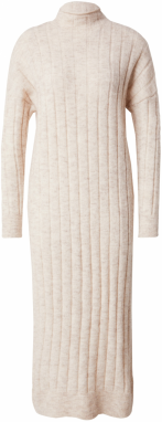 VERO MODA Pletené šaty  béžová