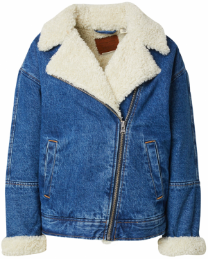 LEVI'S ® Prechodná bunda 'Sherpa Flight'  modrá denim