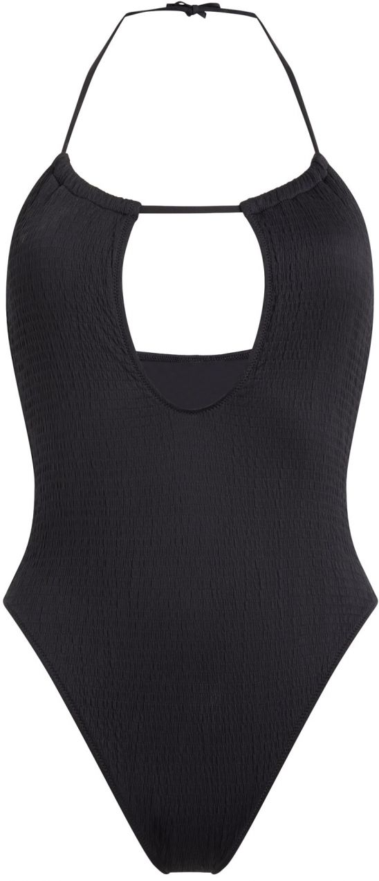 Calvin Klein Swimwear Jednodielne plavky 'PLUNGE'  čierna