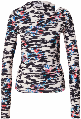 Essentiel Antwerp Tričko 'Hallas'  modrá / červená / čierna / biela