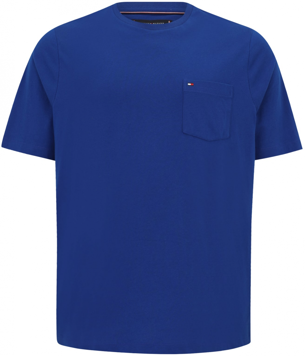 Tommy Hilfiger Big & Tall Tričko 'ESSENTIAL'  modrá