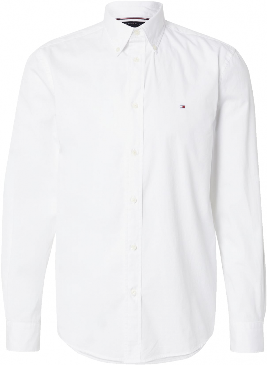 TOMMY HILFIGER Košeľa 'Flex'  námornícka modrá / červená / biela