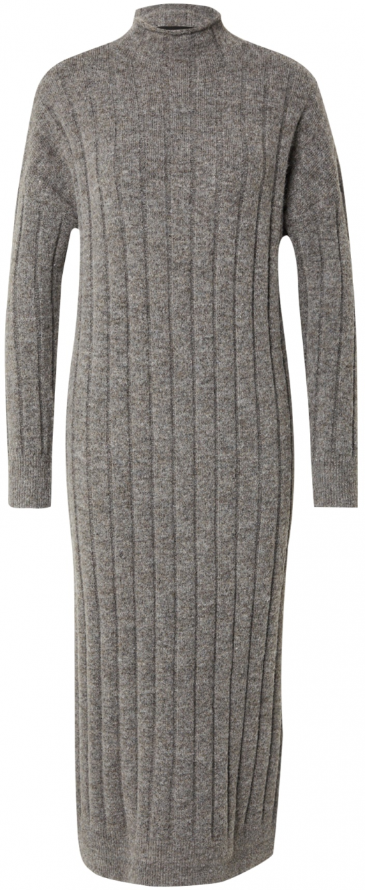 VERO MODA Pletené šaty  sivá melírovaná