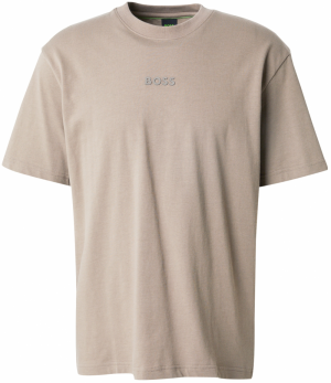 BOSS Tričko  tmavobéžová