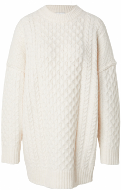 TOPSHOP Pletené šaty  svetlobéžová