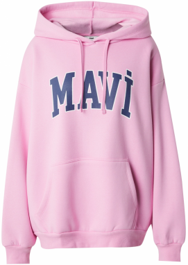 Mavi Mikina  námornícka modrá / orchideová / biela