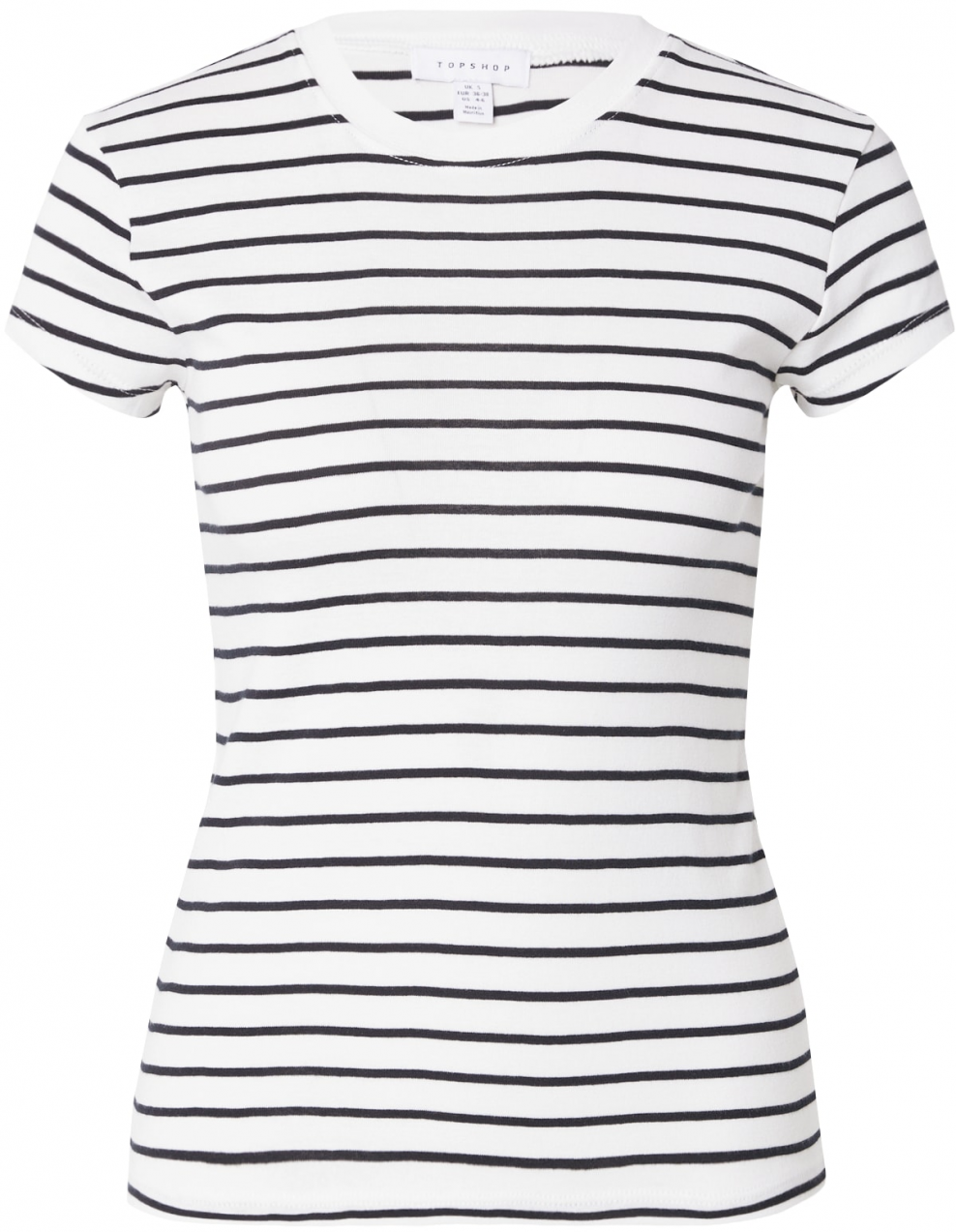 TOPSHOP Tričko  nebielená / čierna