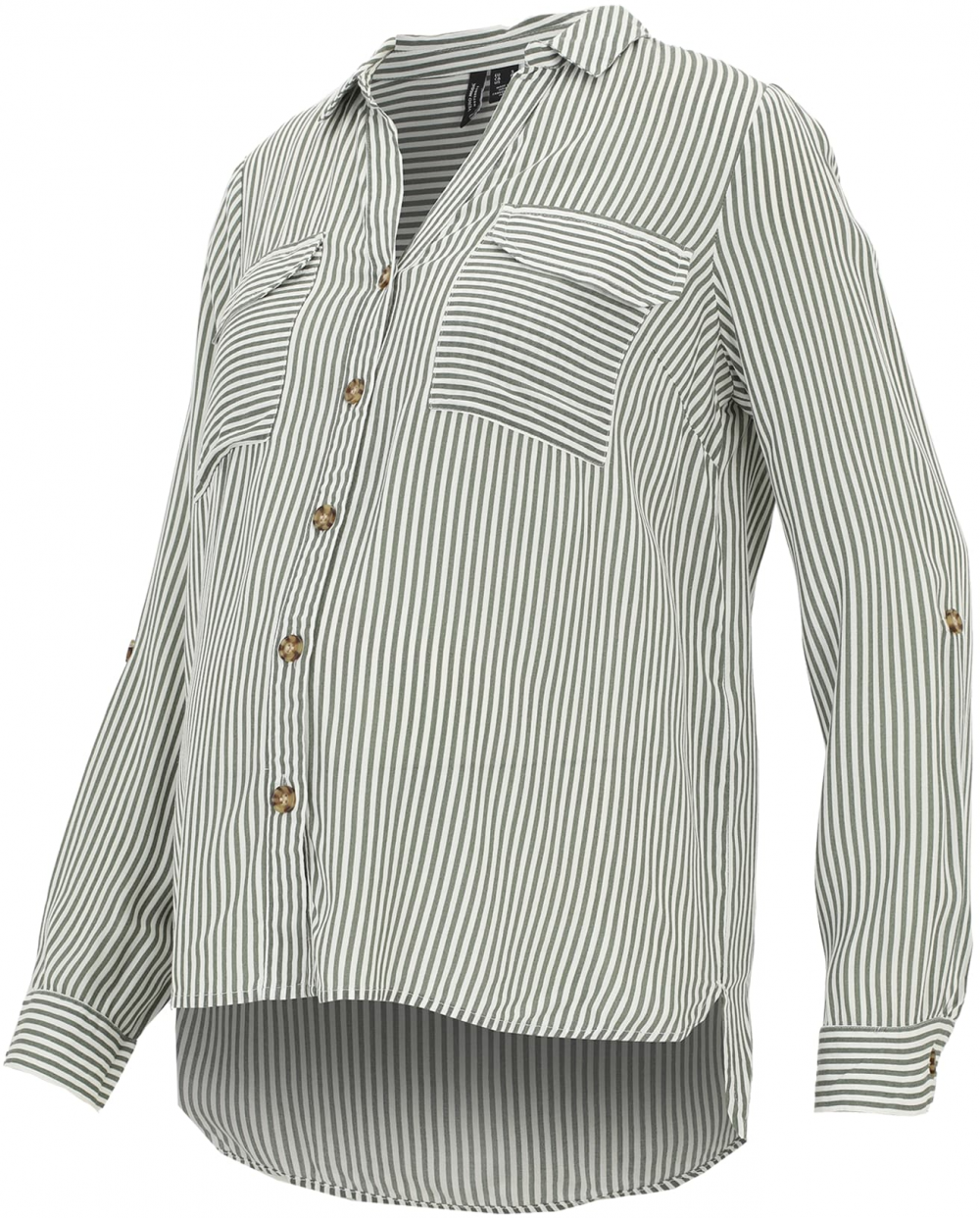 Vero Moda Maternity Blúzka 'VMMBumpy'  trstinová / biela