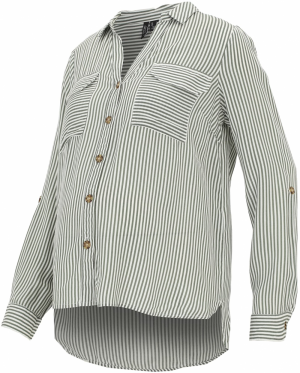 Vero Moda Maternity Blúzka 'VMMBumpy'  trstinová / biela