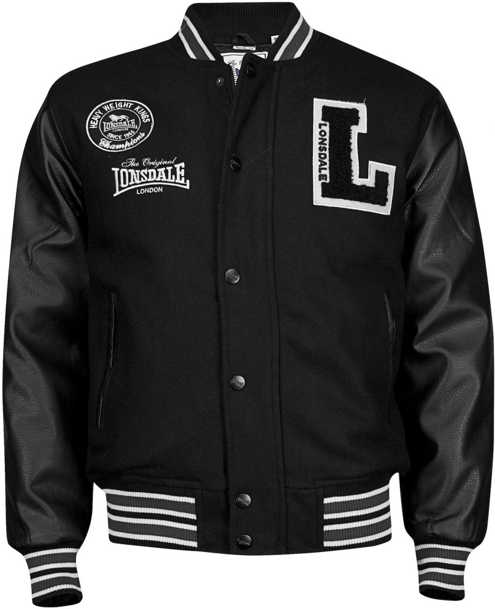 LONSDALE Prechodná bunda 'OXFORD ALL SEASON'  čierna