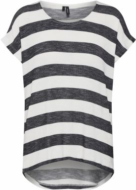 VERO MODA Tričko 'VMWide'  čierna / biela
