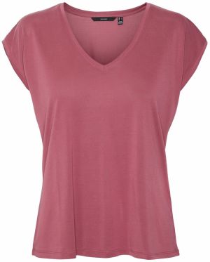 VERO MODA Tričko 'VMFilli'  malinová
