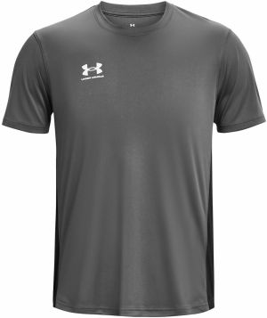 UNDER ARMOUR Funkčné tričko 'Challenger'  sivá / biela