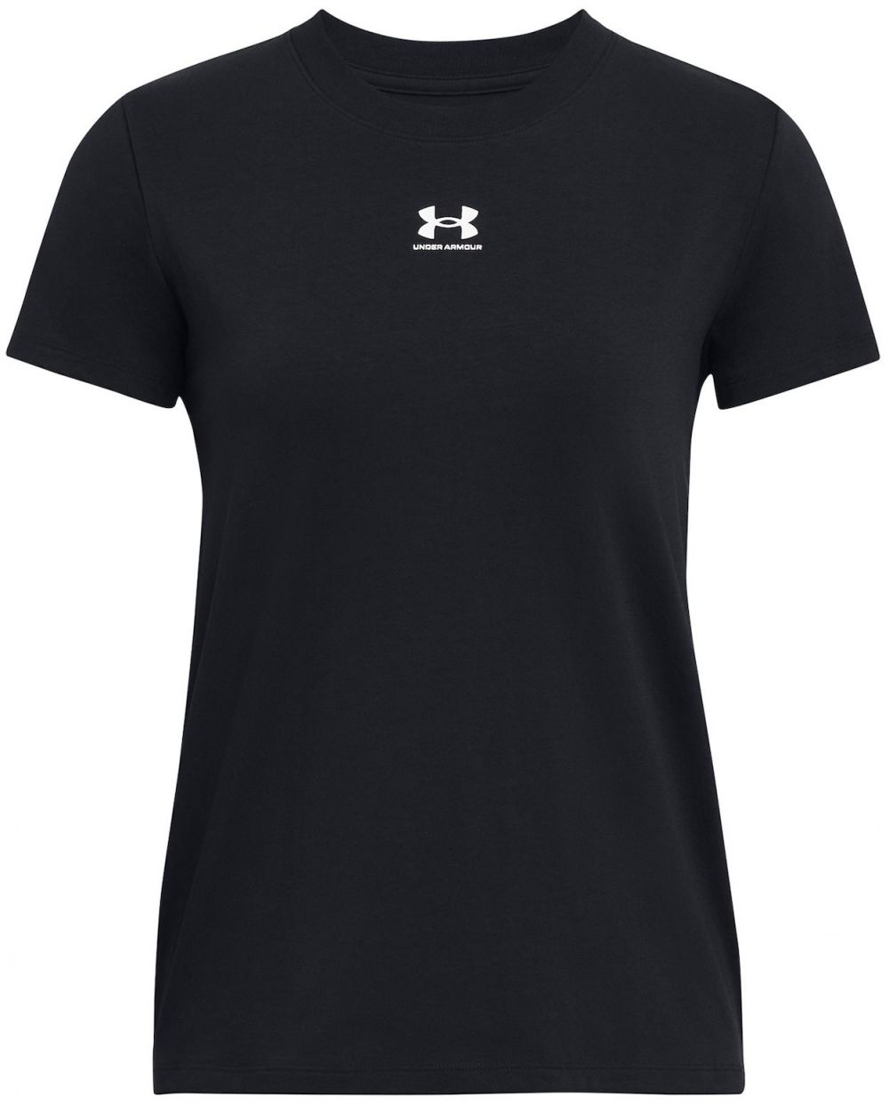 UNDER ARMOUR Funkčné tričko  čierna / biela