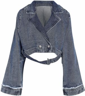 Noisy may Prechodná bunda  modrá denim
