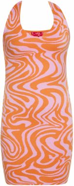 swirly Pletené šaty  oranžová / ružová