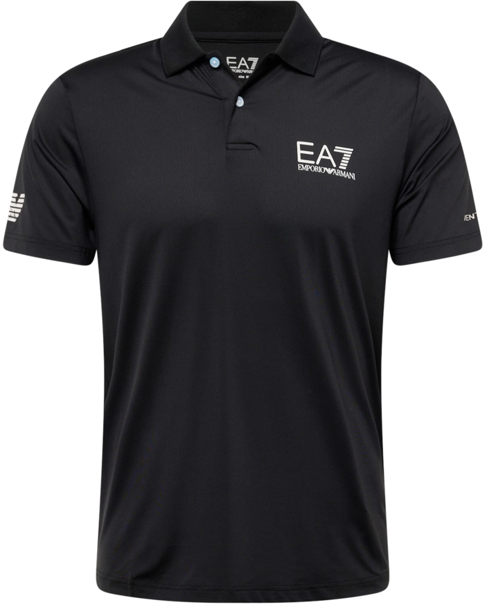 EA7 Emporio Armani Tričko  čierna / biela