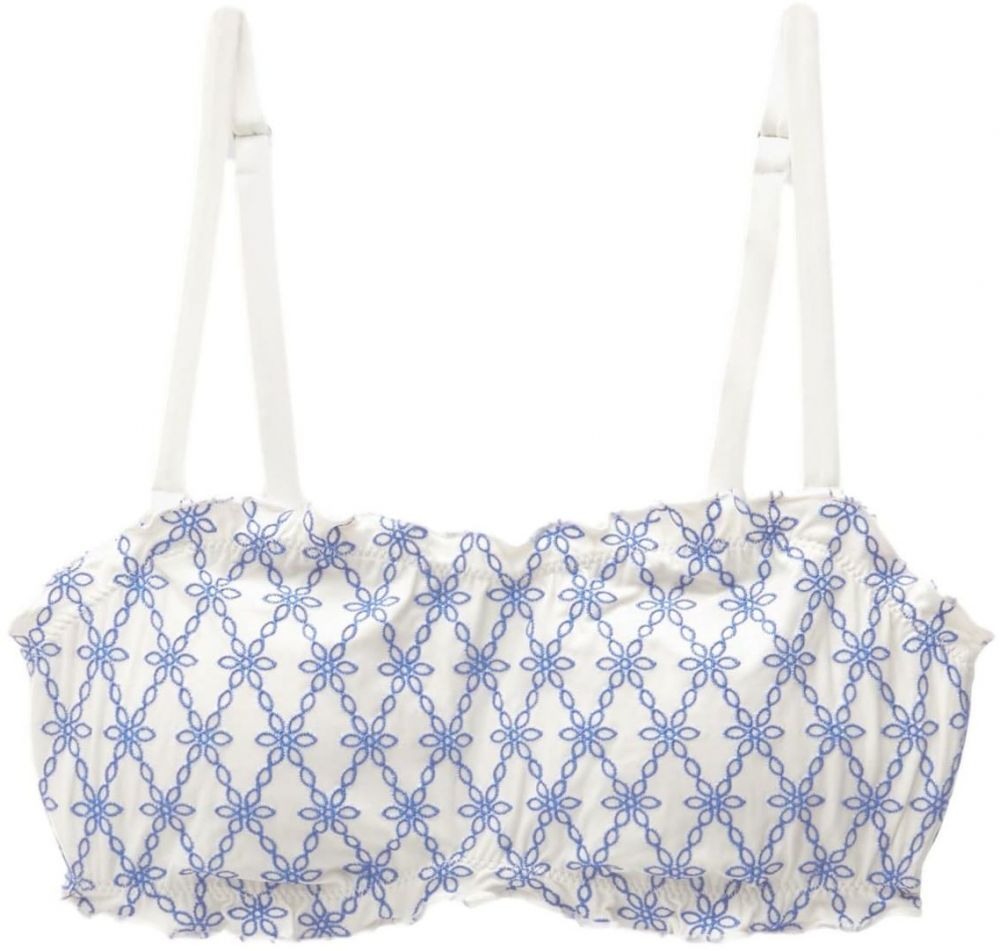 Next Bikinový top  modrá / biela