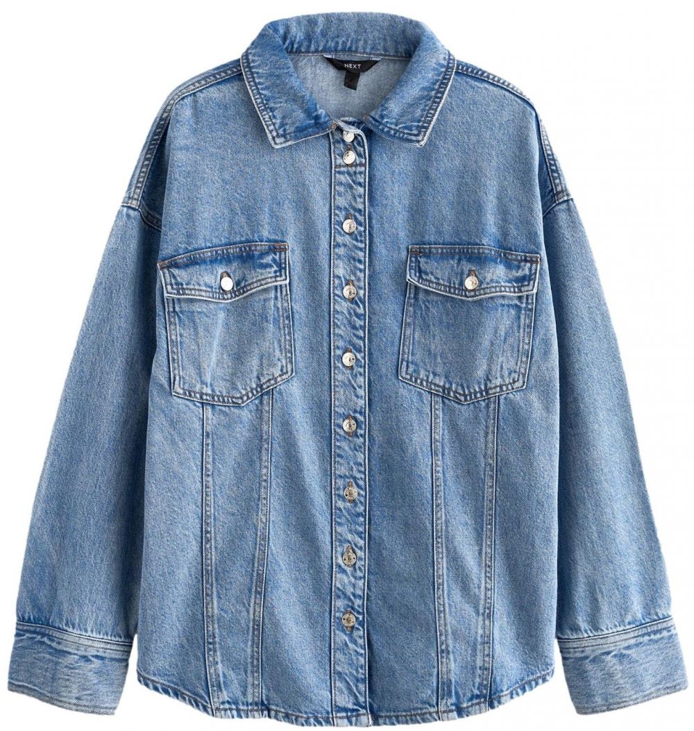 Next Blúzka  modrá denim