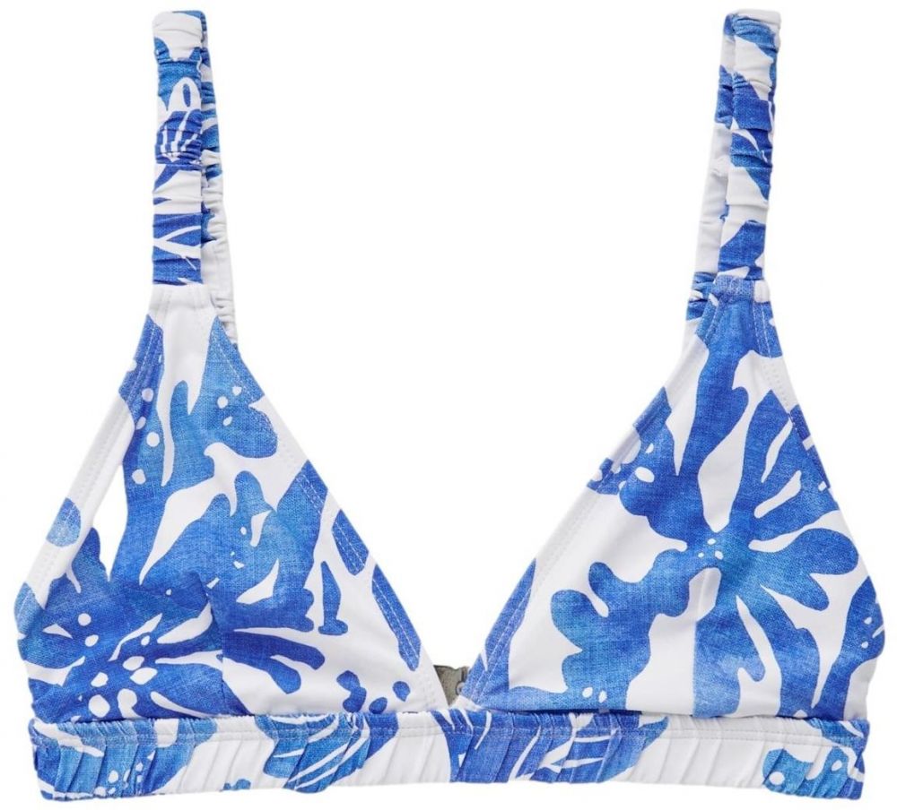 Next Bikinový top  modrá / biela