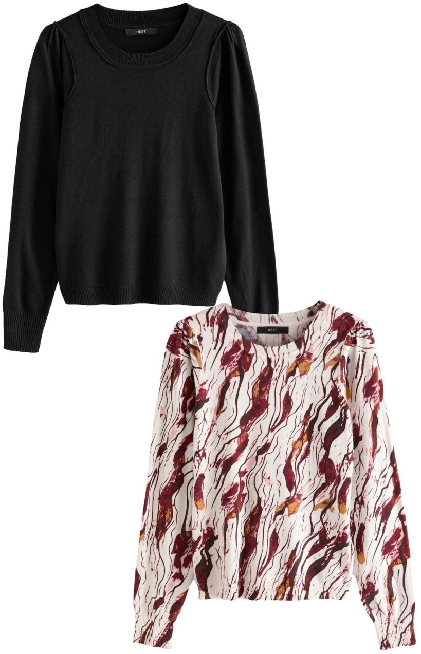 Next Sveter  zmiešané farby / čierna / biela