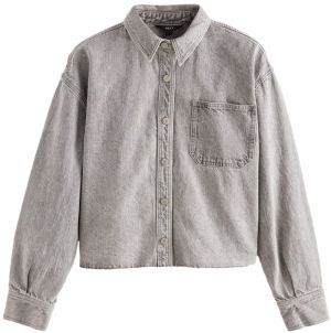 Next Blúzka  sivý denim