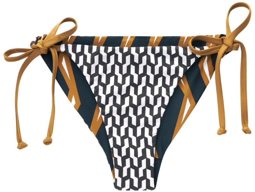 Next Bikinové nohavičky  modrá / žltá / biela
