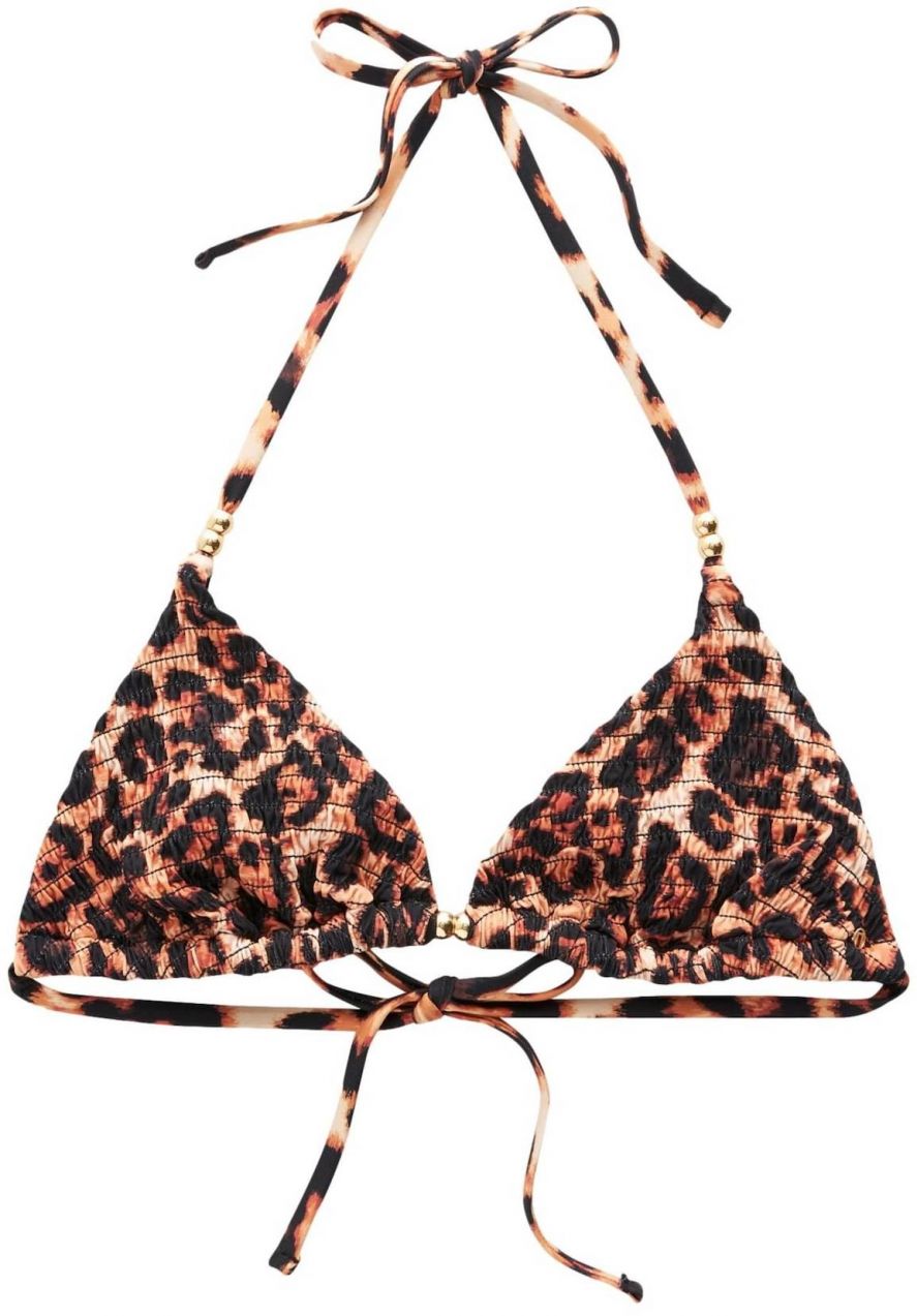 Next Bikinový top  hnedá / čierna