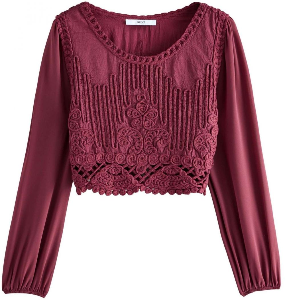 Next Blúzka  burgundská