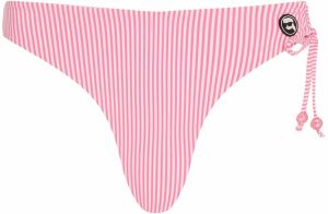 Karl Lagerfeld Bikinové nohavičky  ružová / biela