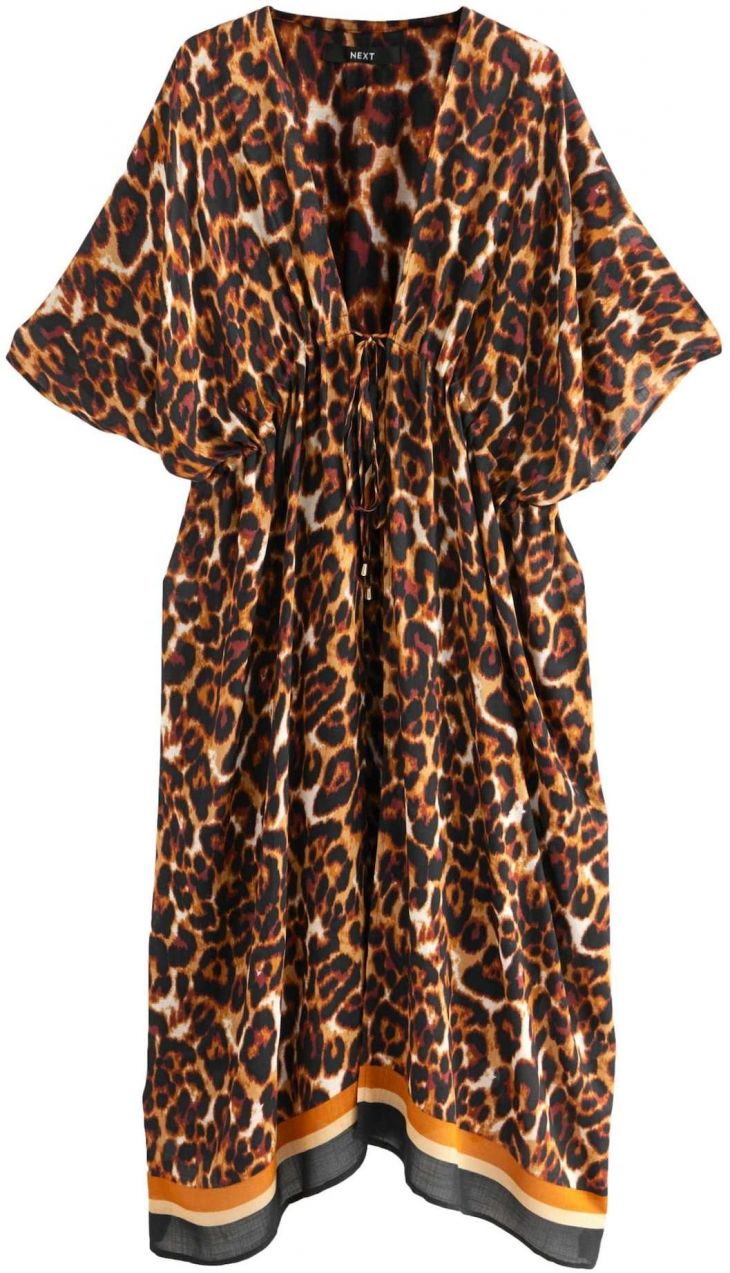 Next Kimono  hnedá / čierna