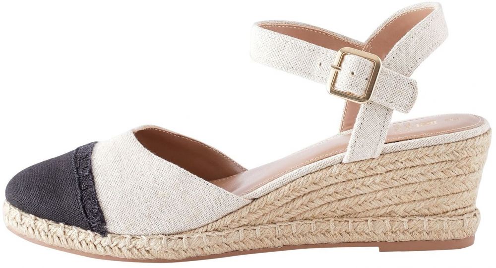 Next Espadrilky 'Forever Comfort'  nebielená / čierna
