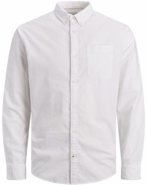 JACK & JONES Košeľa 'JJEOxford'  biela