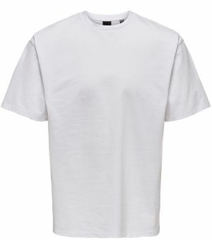 Only & Sons Tričko 'ONSFred'  biela