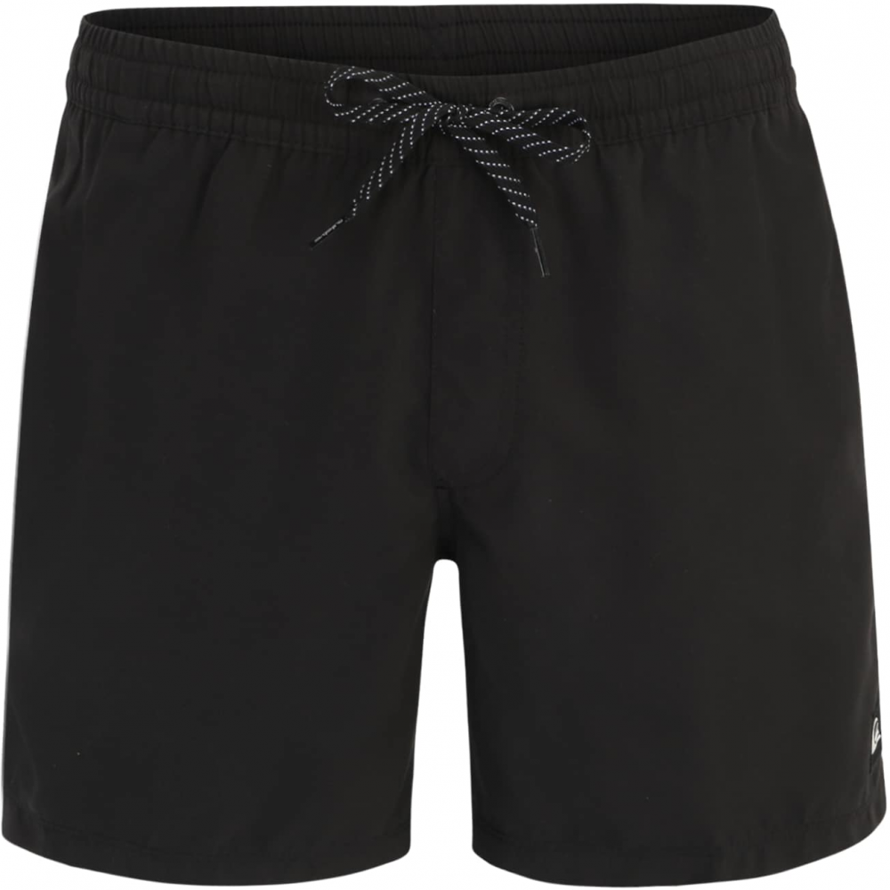 QUIKSILVER Plavecké šortky 'Solid 15'  čierna / biela